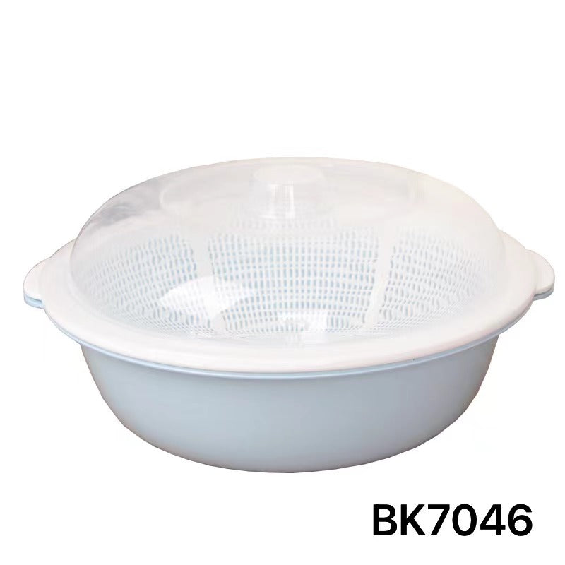 PLASTIC COLANDER WITH LID