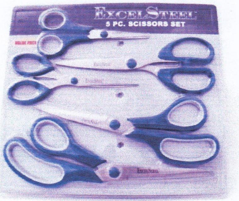 ALL PURPOSE SCISSOR SET (5 PIECES)