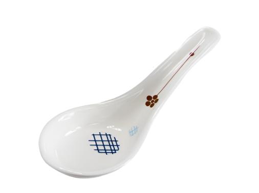 BLUE SWIRL MELAMINE DINNERWARE SET