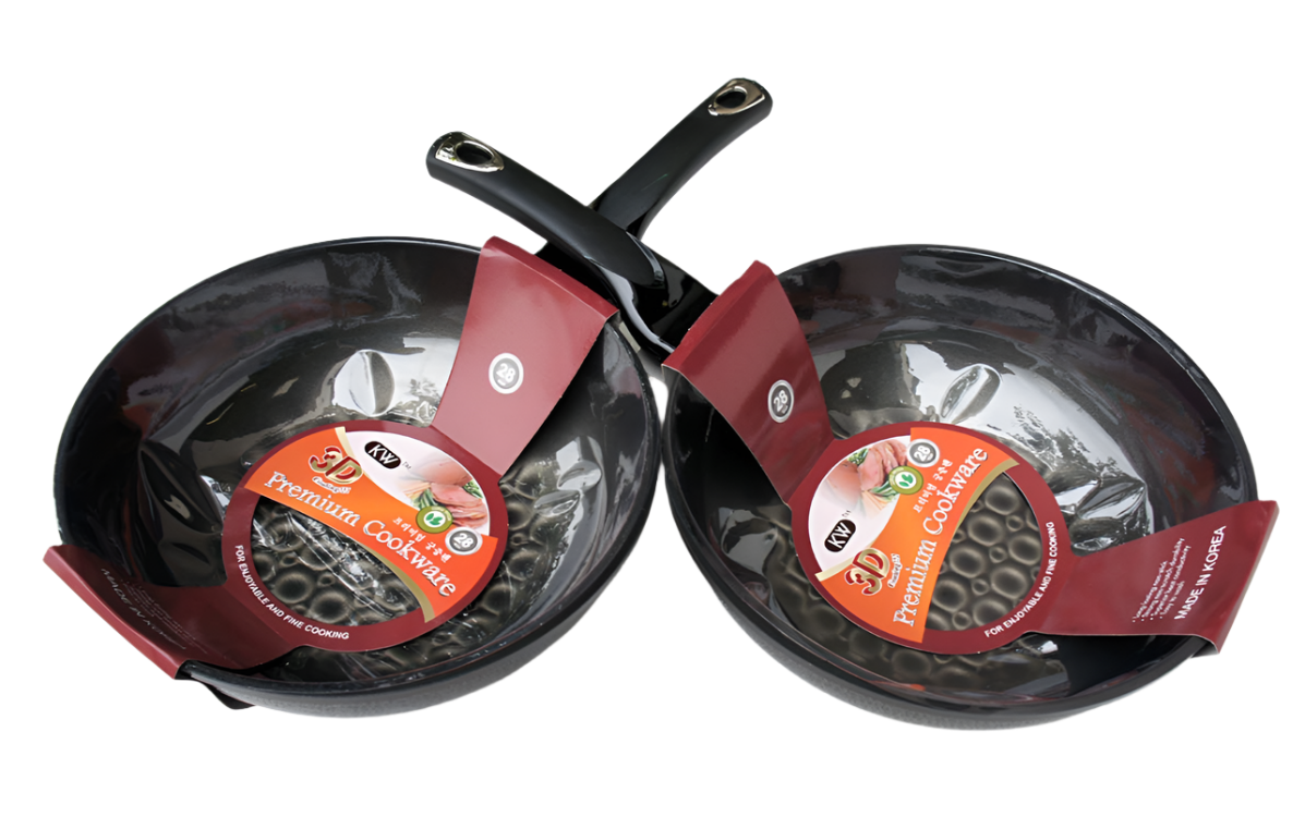 KW 3D MARBLE NON STICK PAN