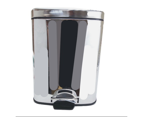 STAINLESS STEEL TRASH BIN