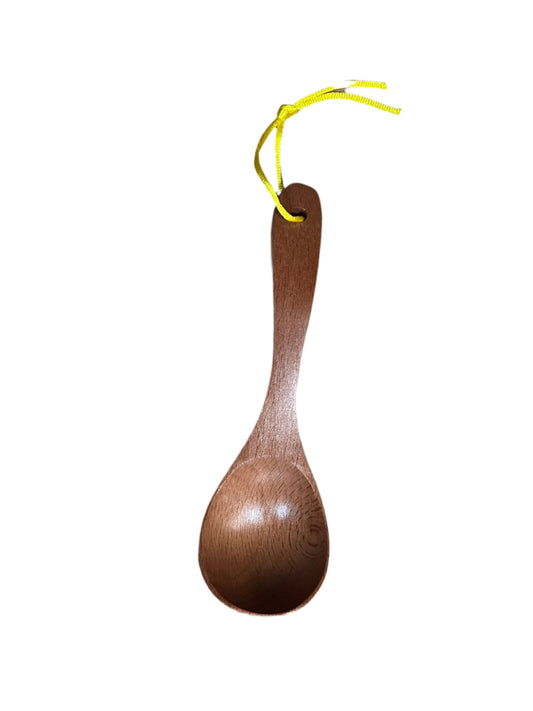 SMALL SERVING WOODEN LADLE