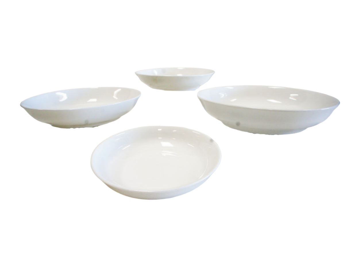 IVORY WHITE DINNERWARE SET