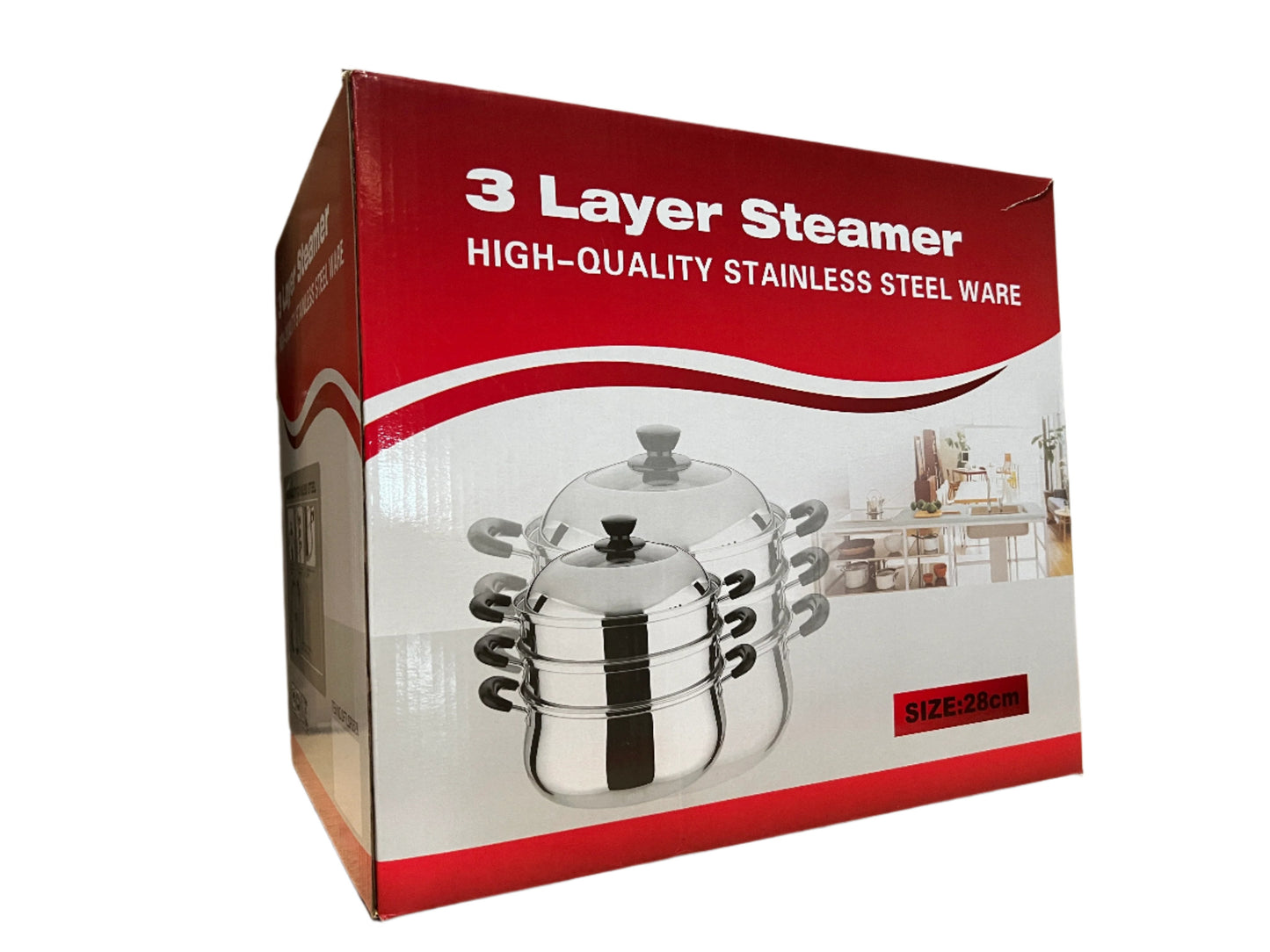 3-LAYER COVERED STEAMER