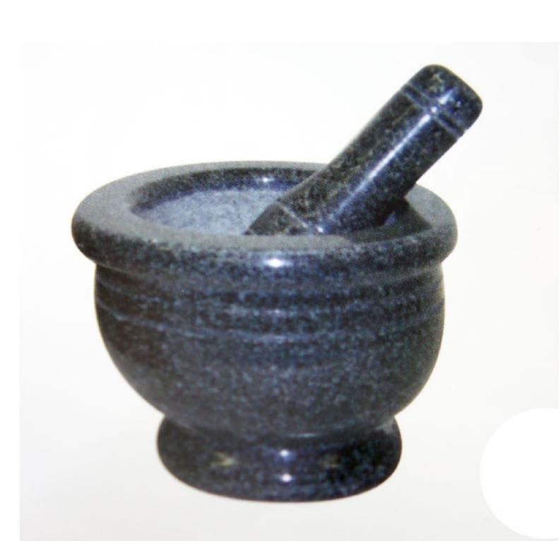 MARBLE MORTAR & PESTLE SET 2