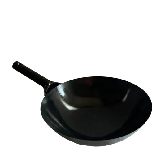 SINGLE HANDLE STEEL WOK