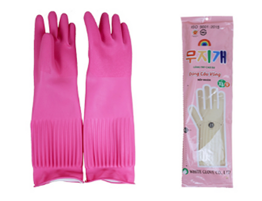 RUBBER KITCHEN DISHWASHING GLOVES