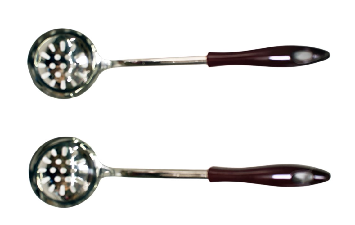 STAINLESS STEEL HEAVY SKIMMER LADDLE