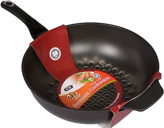 3D MARBLE NON STICK PAN 1